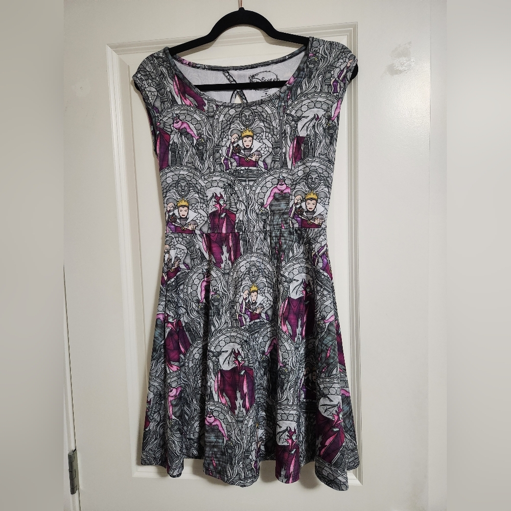Disney Villain Open Back Dress, Ladies Medium, Hot Topic